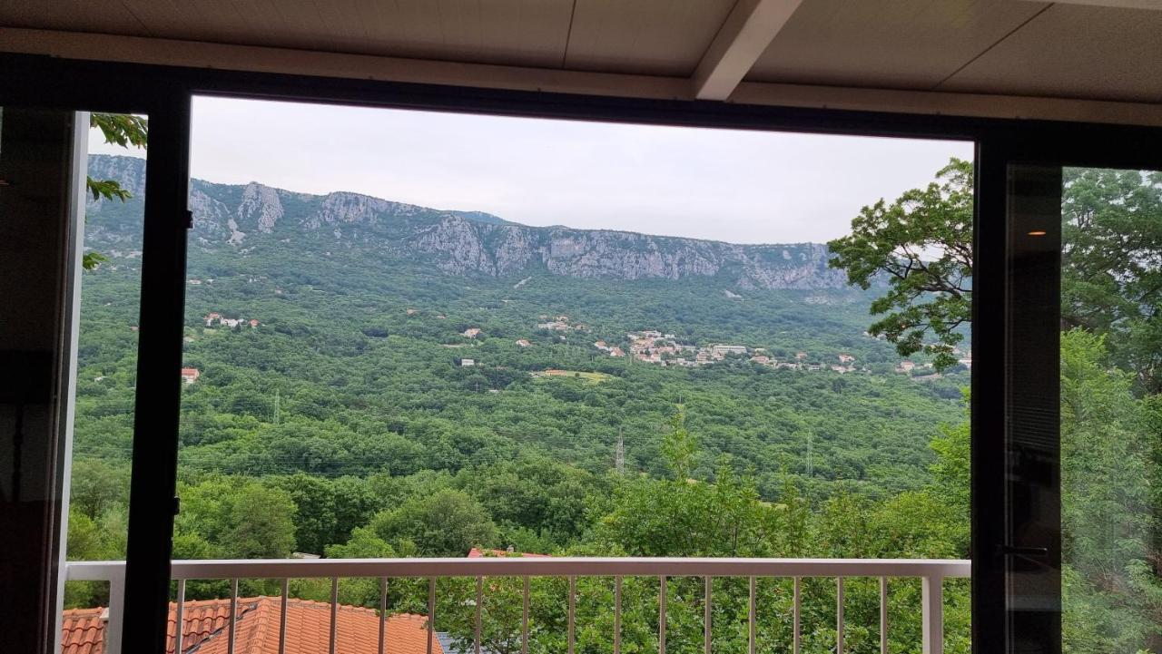 Amazing Sea-Mountain Valley View House With 3 Terraces And Huge Chill Gardens, 5Min From The Sea! Bribir  Exterior foto