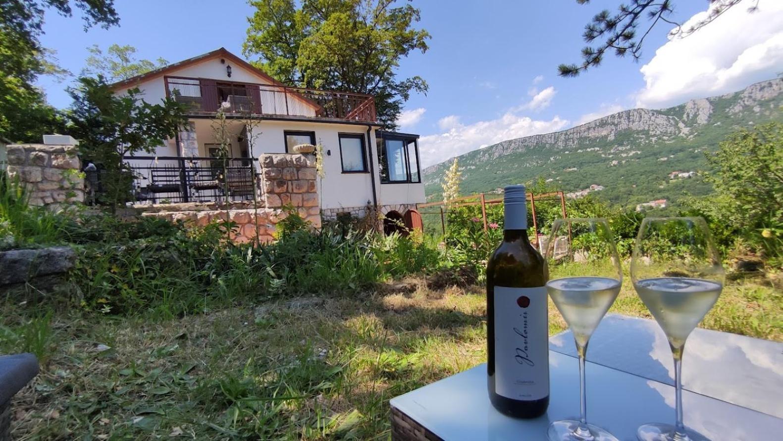 Amazing Sea-Mountain Valley View House With 3 Terraces And Huge Chill Gardens, 5Min From The Sea! Bribir  Exterior foto