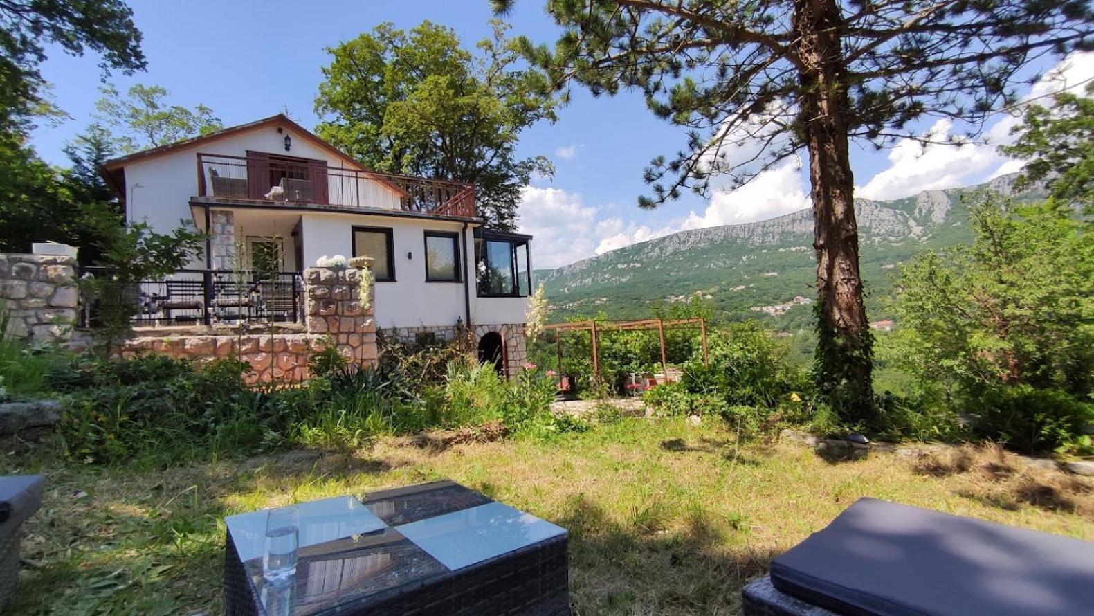 Amazing Sea-Mountain Valley View House With 3 Terraces And Huge Chill Gardens, 5Min From The Sea! Bribir  Exterior foto