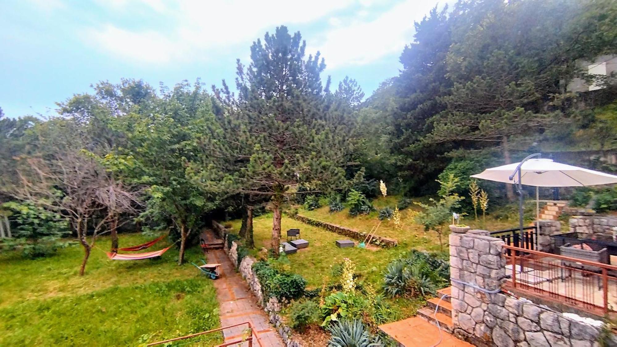 Amazing Sea-Mountain Valley View House With 3 Terraces And Huge Chill Gardens, 5Min From The Sea! Bribir  Exterior foto